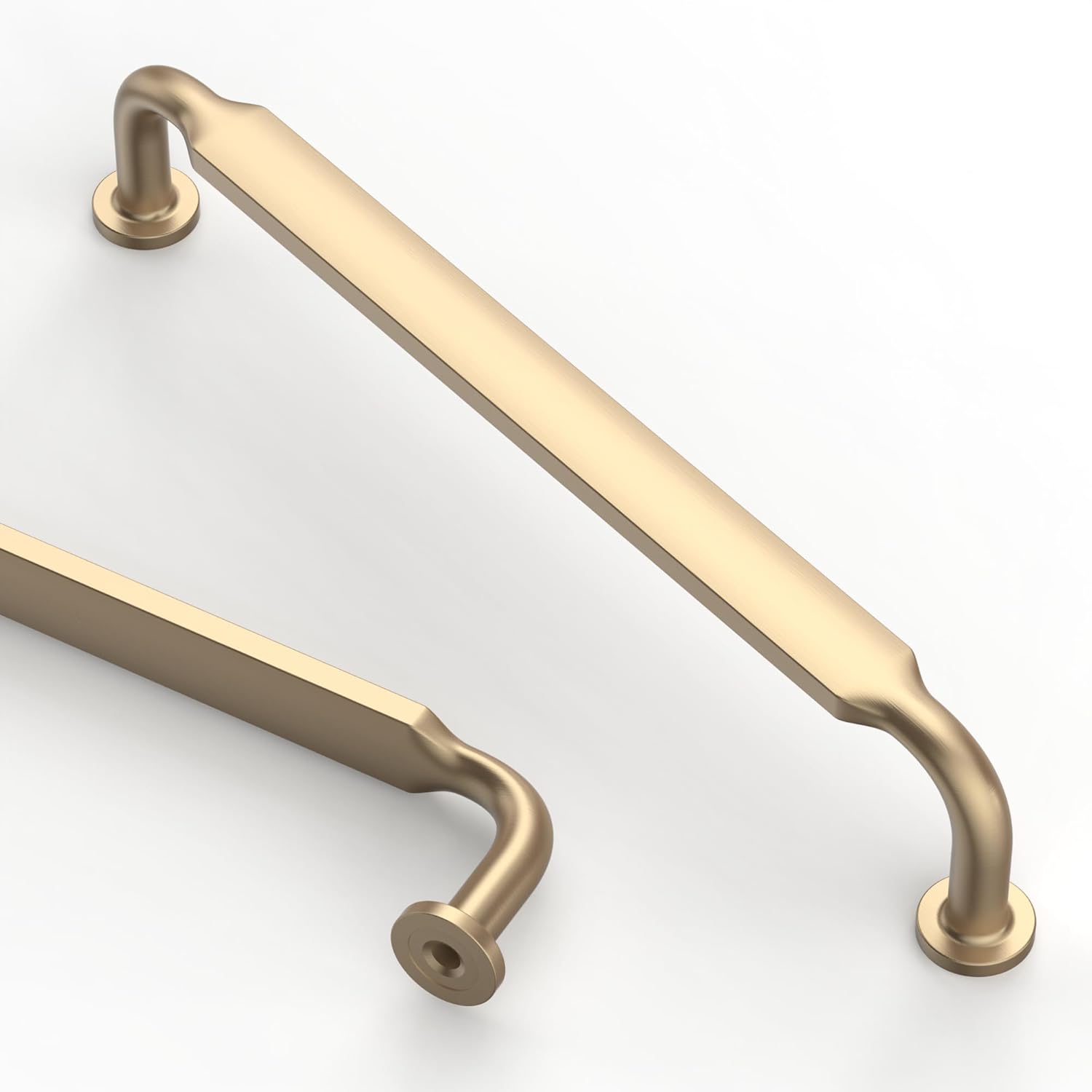 Brushed Brass Kitchen Cabinet Handles for Stylish Upgrades