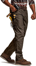 CQR Men's Quick Dry Work Pants - Lightweight Stretch Cargo Pants