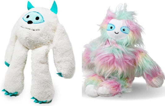 3 in 1 Multi-Layer Chew Toy for Active Dogs - Large Yeti/Sloth