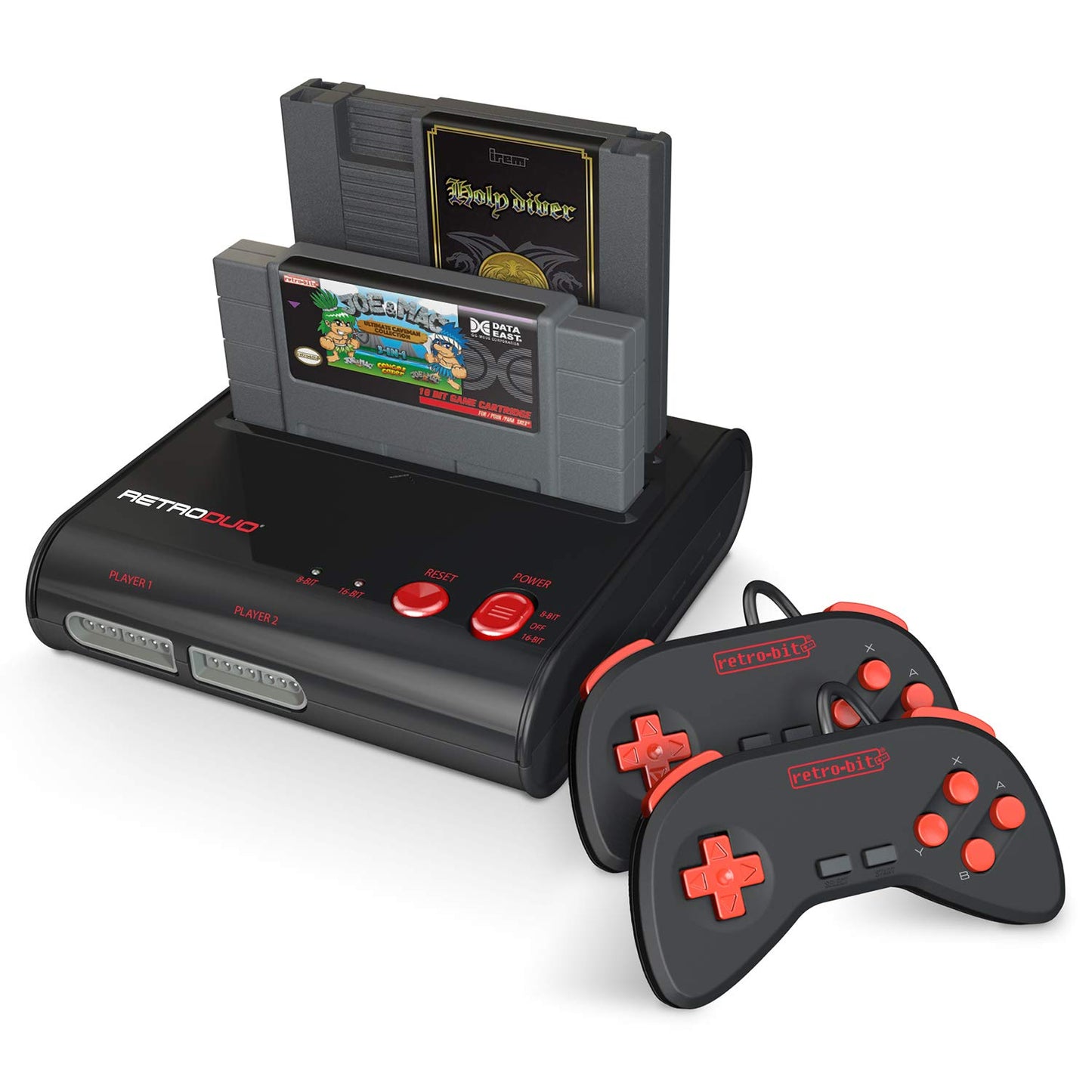 Retro Duo 2 in 1 Console System for NES and SNES Games