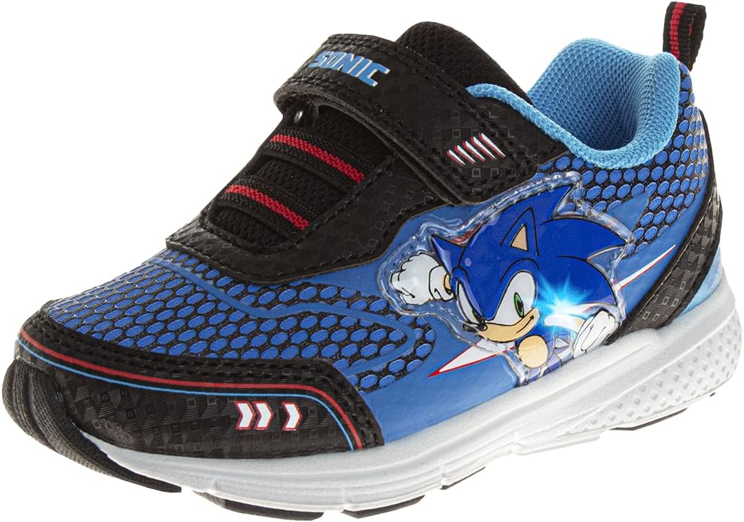 Sonic the Hedgehog Sneakers for Kids with LED Light Up Feature