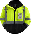 Hi Vis Reflective Safety Jacket Class 3 - Weatherproof High Visibility