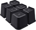 Bed Risers 6 Inch Heavy Duty Furniture Risers - Stable Lift for Beds