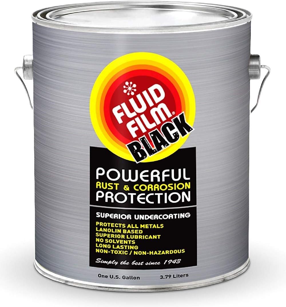 Fluid Film Black Non-Aerosol Corrosion Protection for Metals