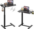 Gas Spring Adjustable Height Rolling Portable Laptop Desk - Mobile Sit