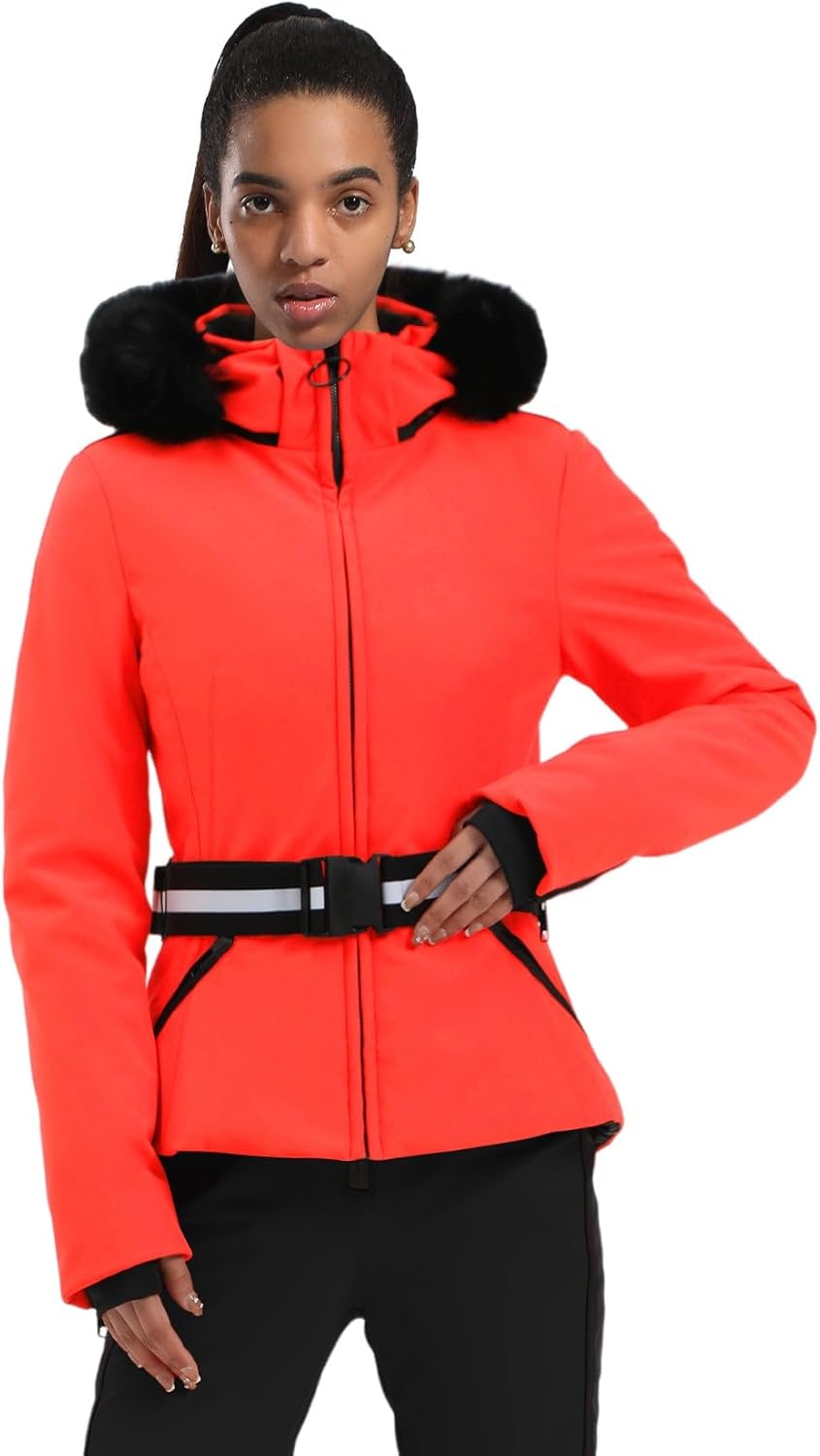 GSOU SNOW Women's Winter Ski Jacket - Warm & Waterproof
