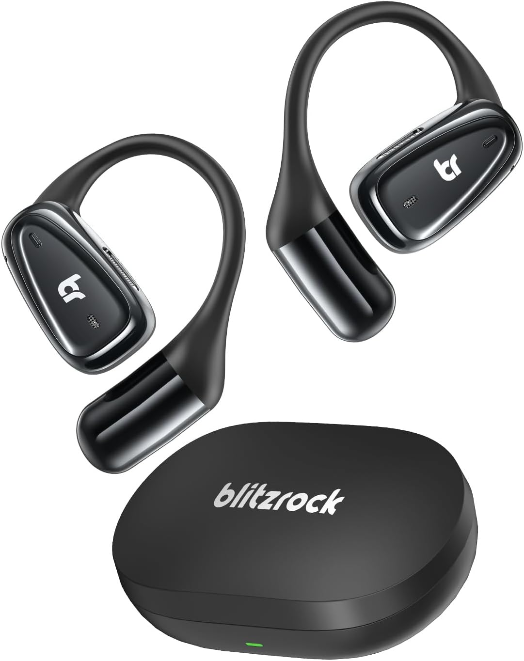 BlitzRock Open Ear Headphones - Ultra Lightweight Comfort