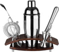 Complete Mixology Set: 9-Piece Bar Tools with Stand