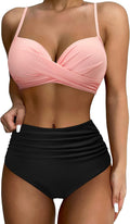 Twist High Waisted Bikini Set - Sexy Push Up Two Piece Swimsuit