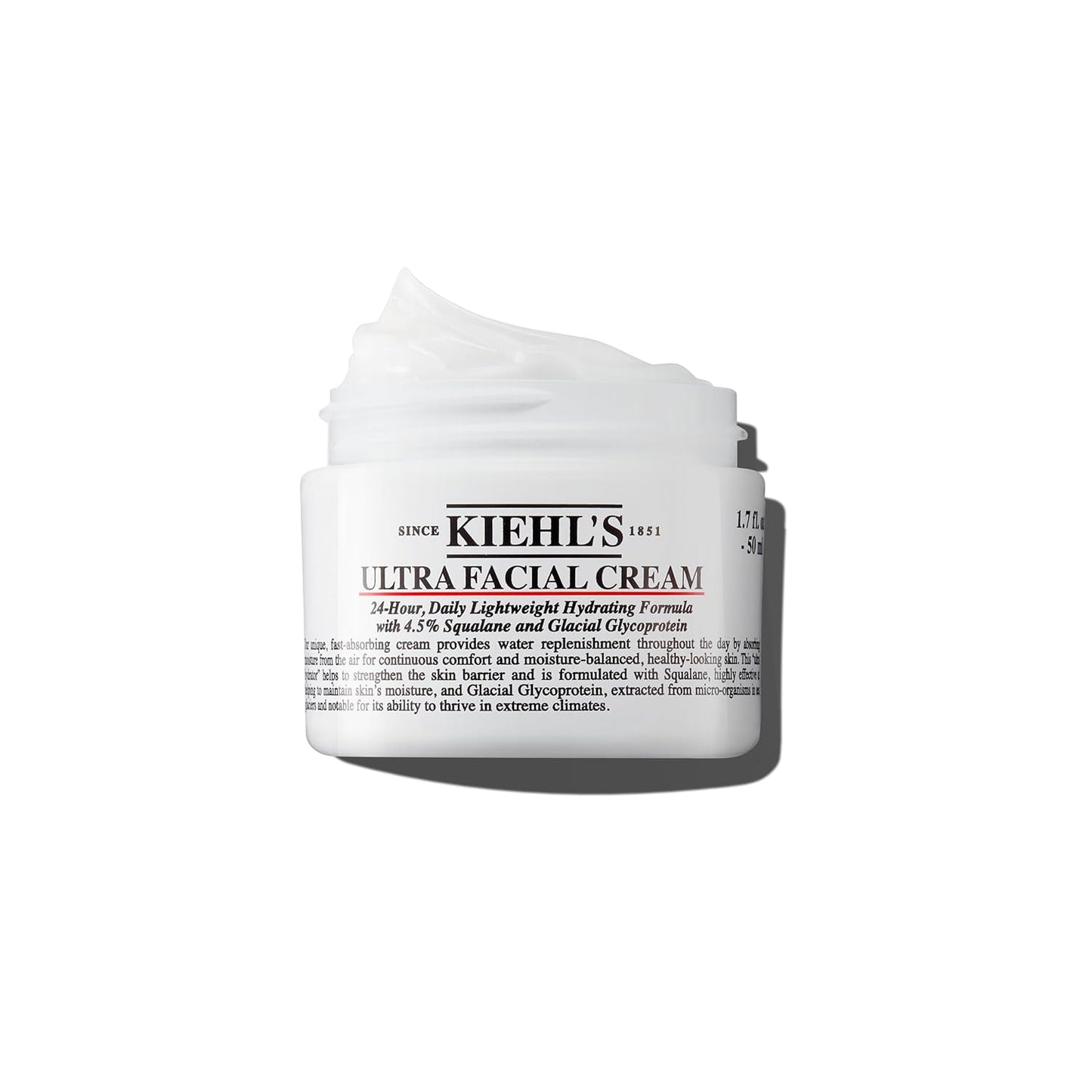 Kiehl's Ultra Facial Cream with 4.5% Squalane for Hydration