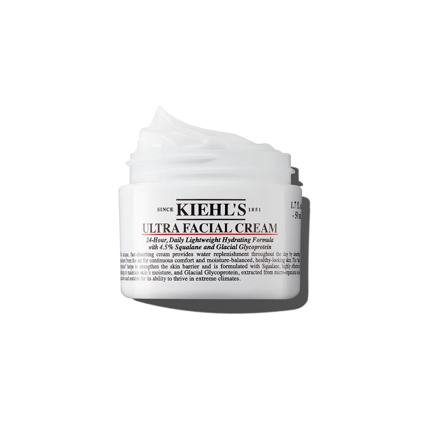 Kiehl's Ultra Facial Cream with 4.5% Squalane for Hydration