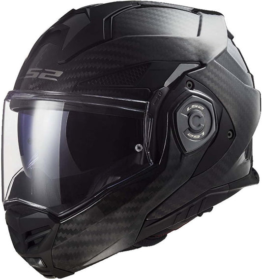 LS2 Helmets Advant X Carbon Modular Helmet - Matte Black 2X-Large