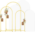 Arch Backdrop Stand with Cover 2.6/3.3/4ft Wide - Stable Gold Frame