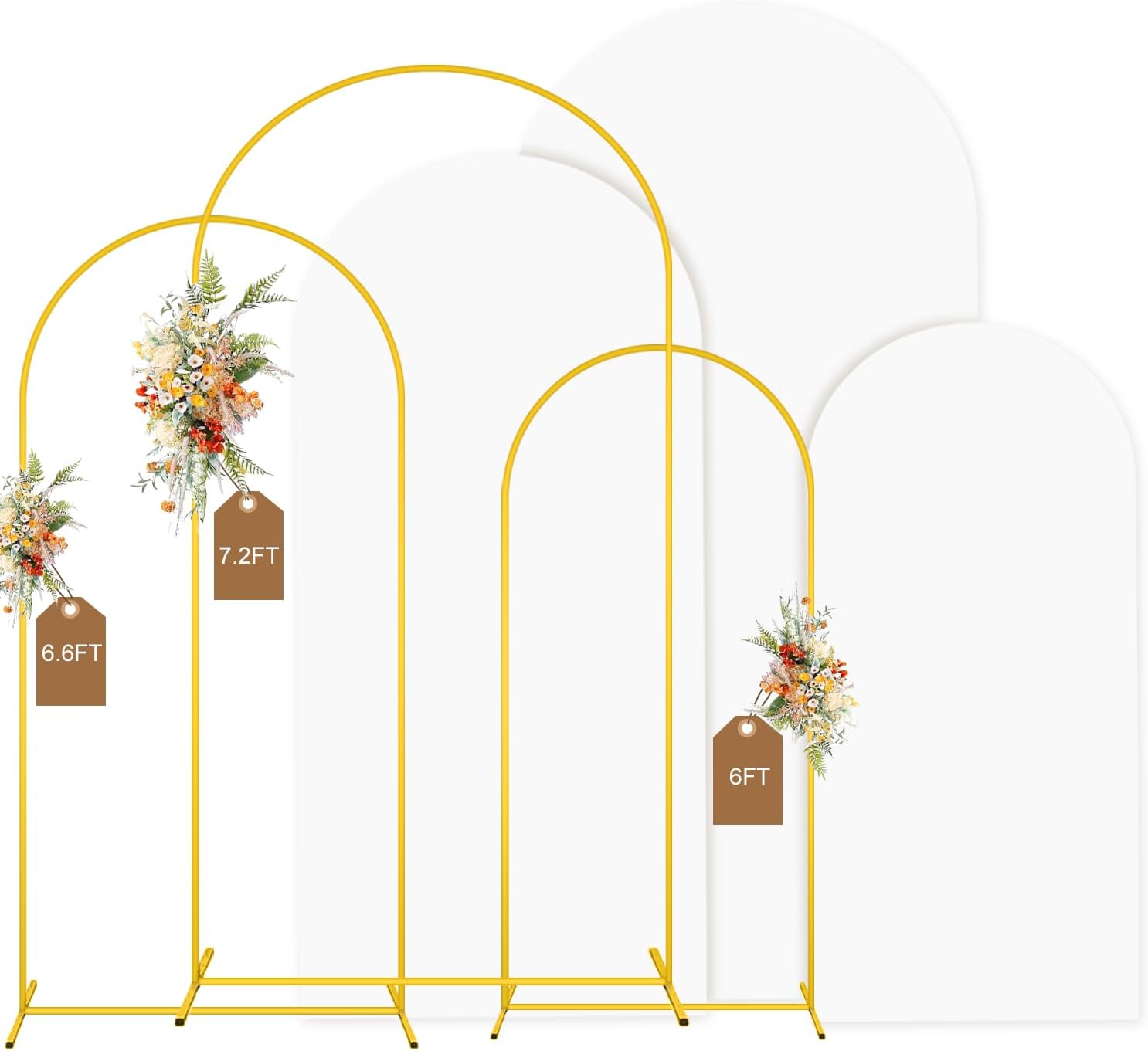 MODFUNS Arch Backdrop Stand Set for Stunning Wedding Decor