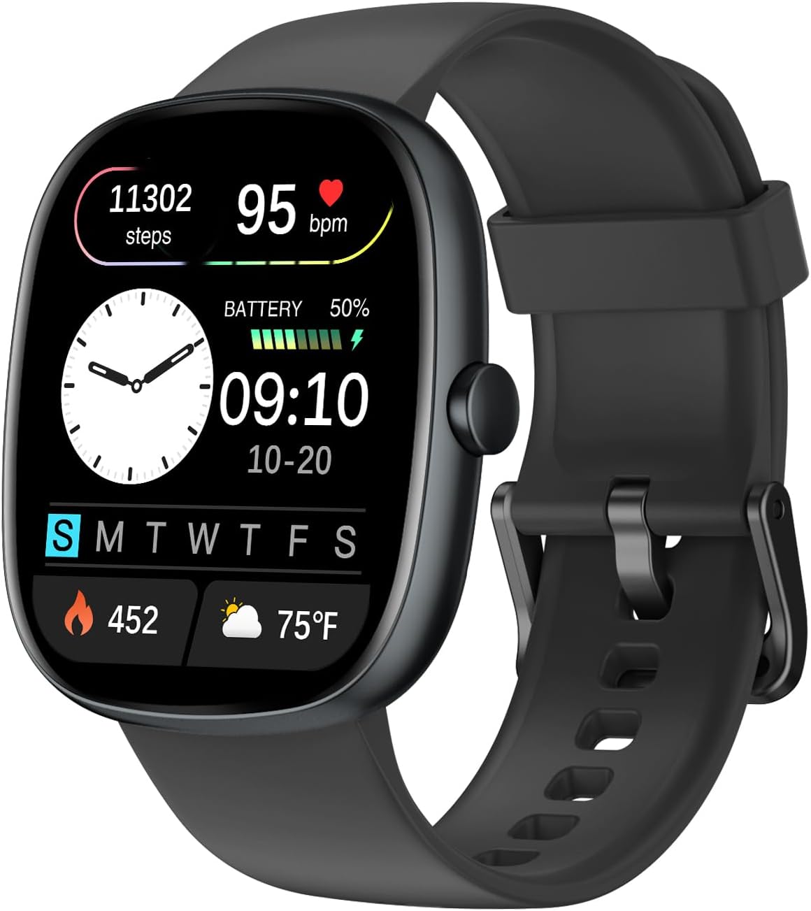 Fitness Tracker 2025 Ver. Smart Watch with Call Functionality