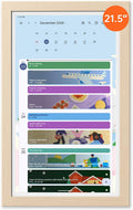 ApoloSign Digital Calendar 21.5 in - Smart Touchscreen Family Planner