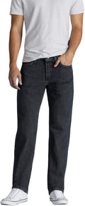 Lee Men's Relaxed Fit Straight Leg Jean - Comfortable All-Day Wear at