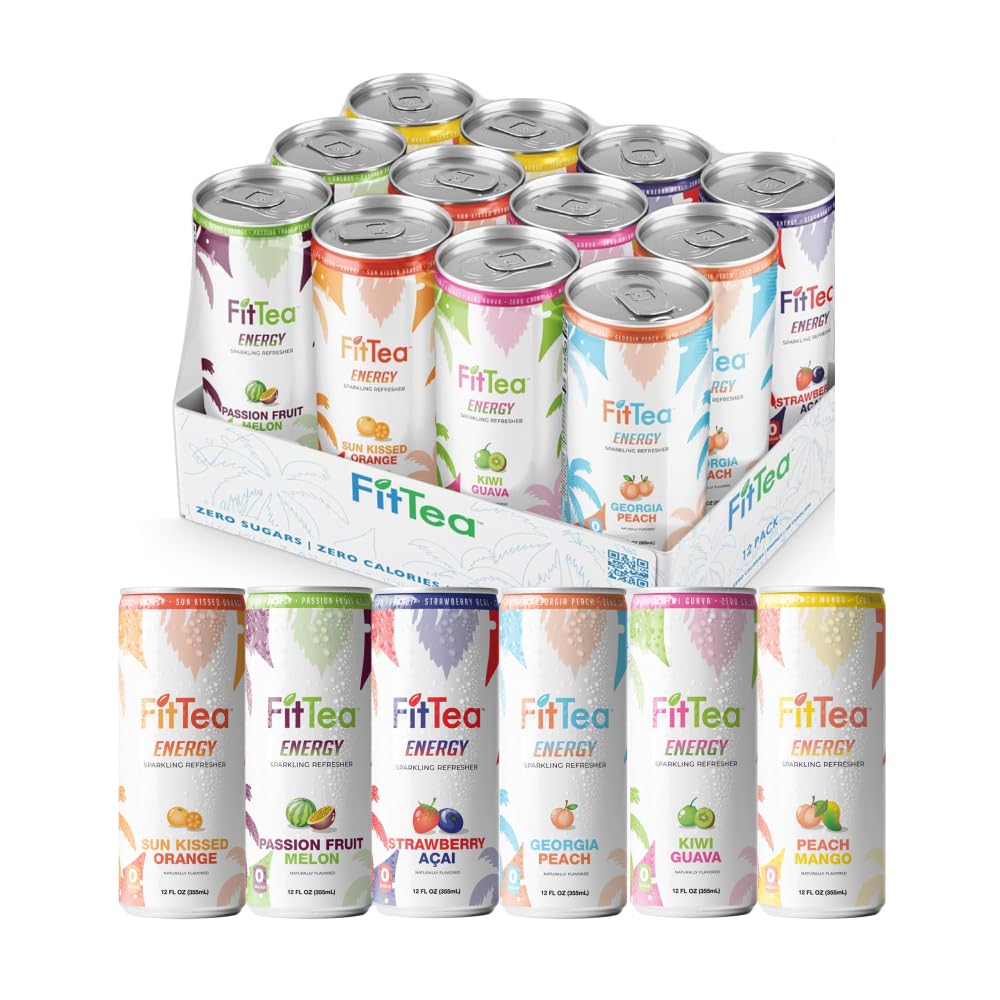 Fit Tea Energy Variety Pack - Natural Energy Drink for All