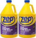 Zep Stain Resistant Floor Sealer 1 Gallon (Case of 2) - Durable Gloss