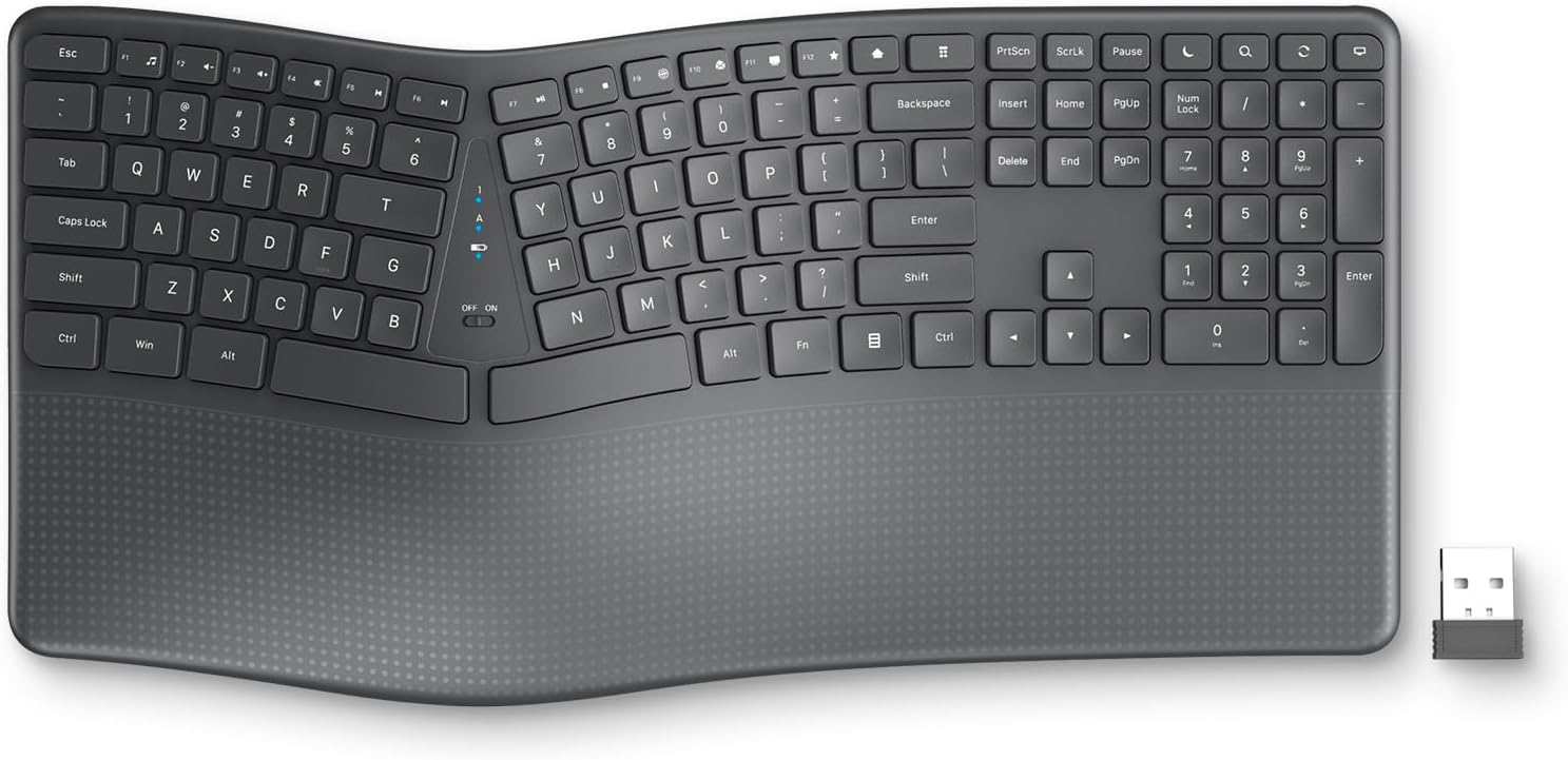 Soueto Split Ergonomic Keyboard - Natural Typing Comfort