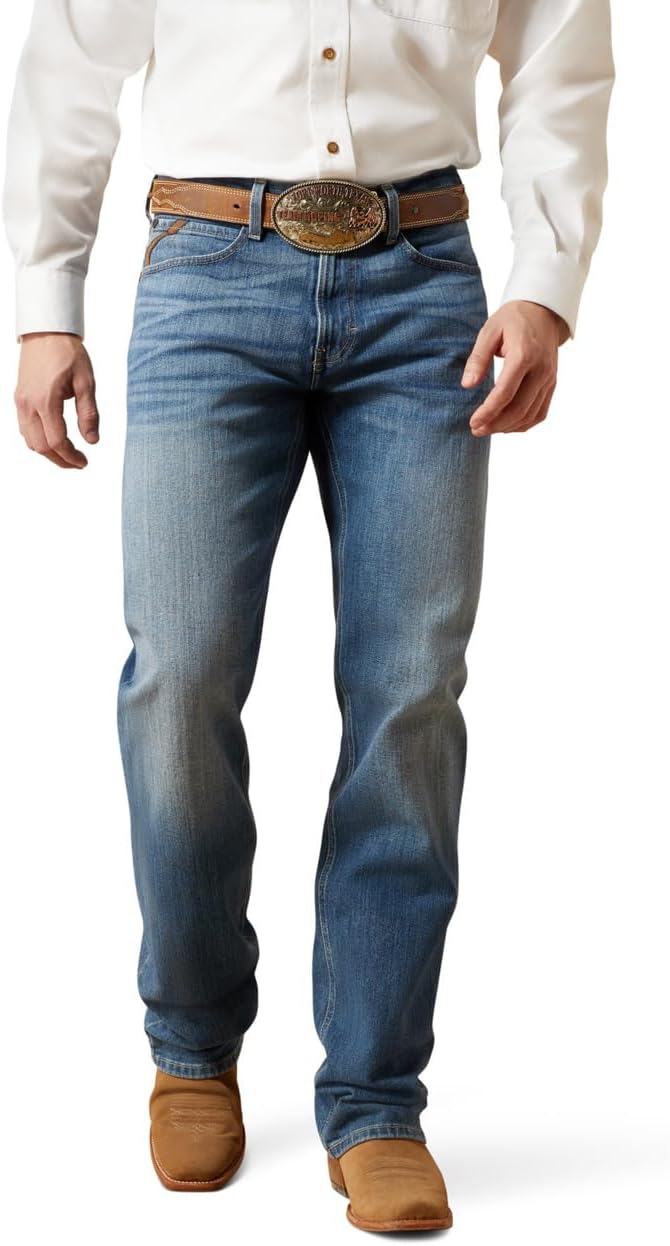 Ariat Men's M2 Relaxed Fit Boot Cut Jean for Comfort and Style