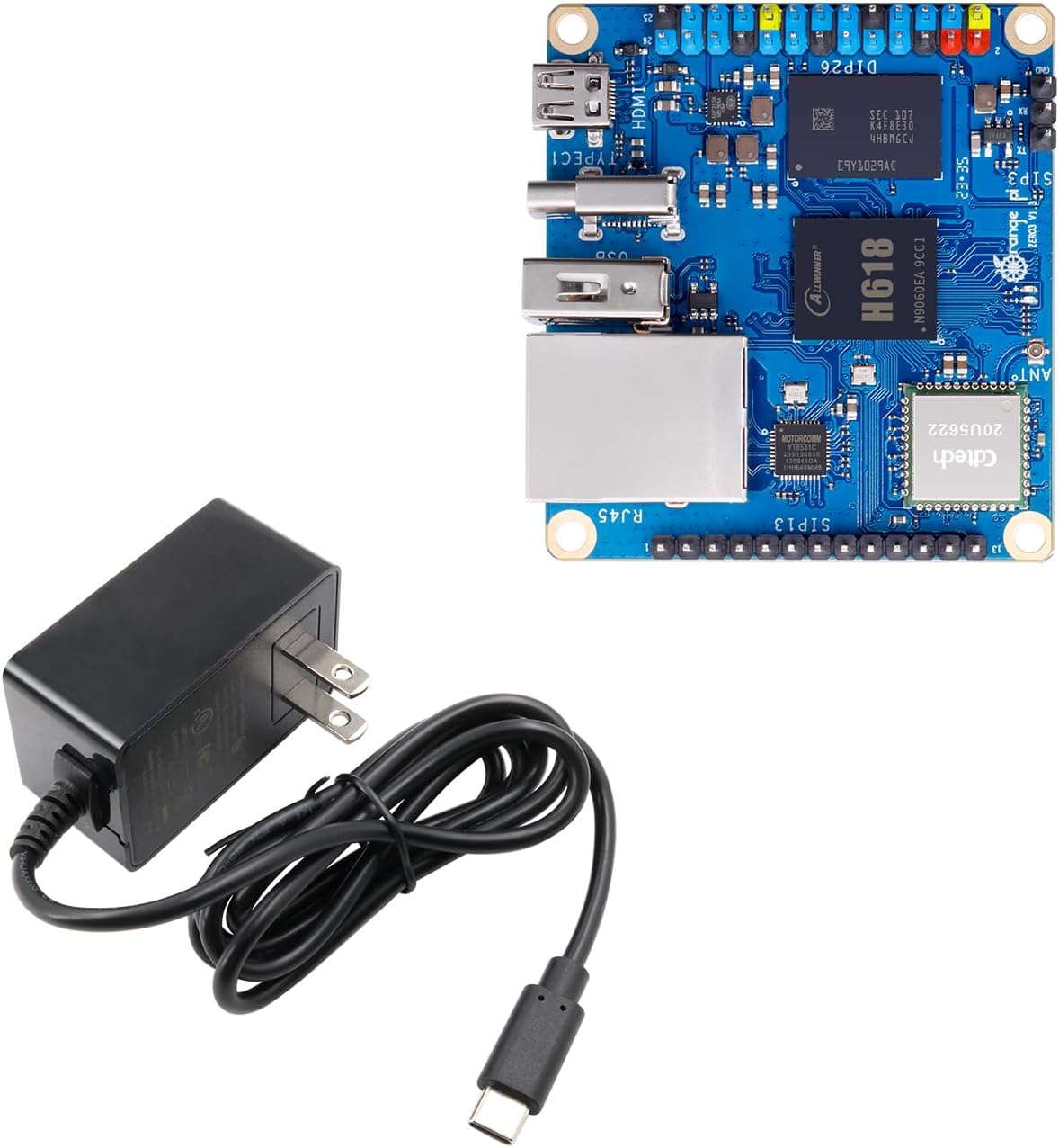 Orange Pi Zero 3 1.5GB LPDDR4 Quad-Core SBC with 16MB Flash