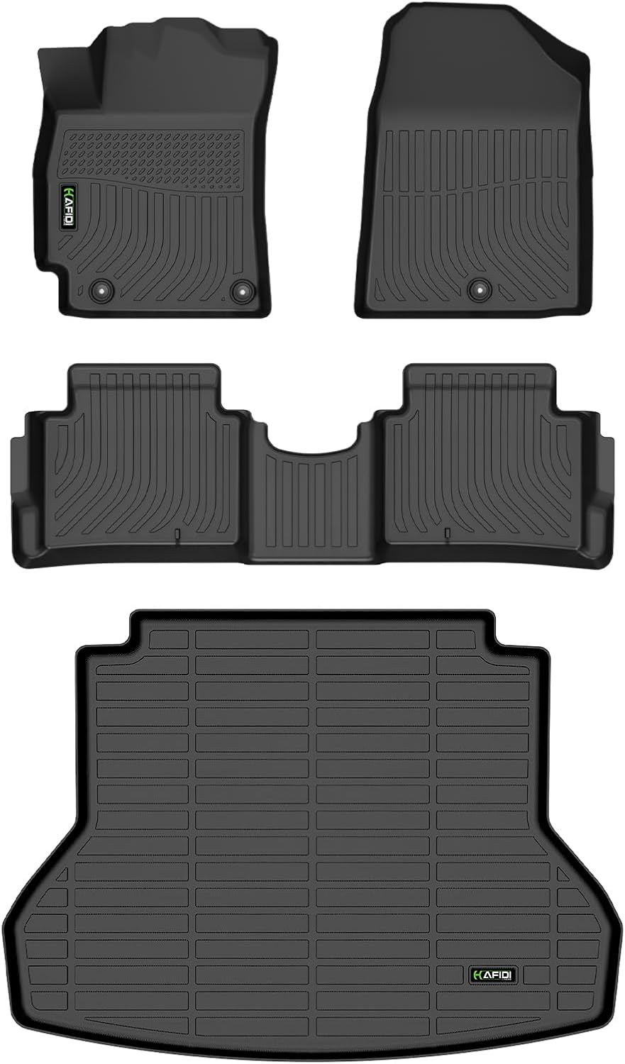 HAFIDI Floor Mats & Cargo Liner Set for 2017-2020 Hyundai Elantra