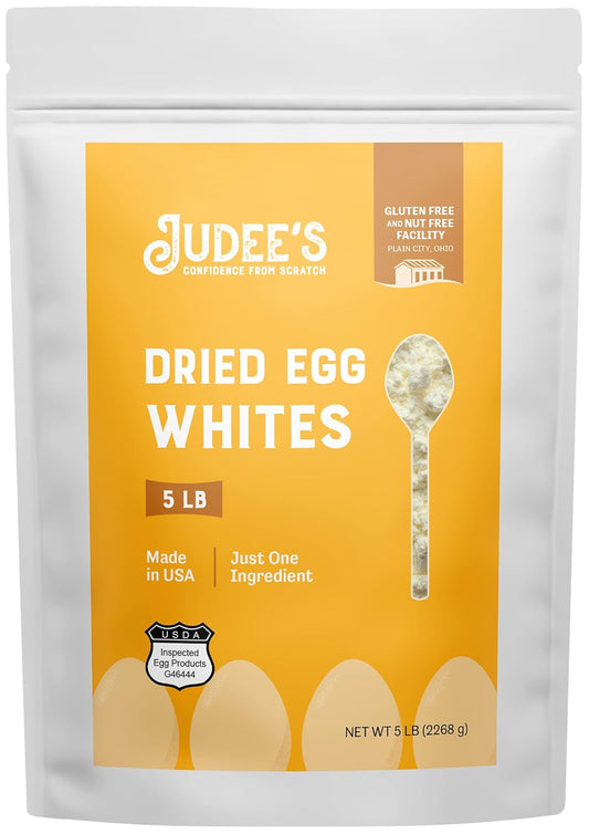 Judee's Gluten Free Dried Egg White Protein Powder for Fitness