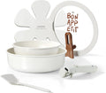 CAROTE Ceramic Pots and Pans Set Non Stick - Detachable Handle, Oven