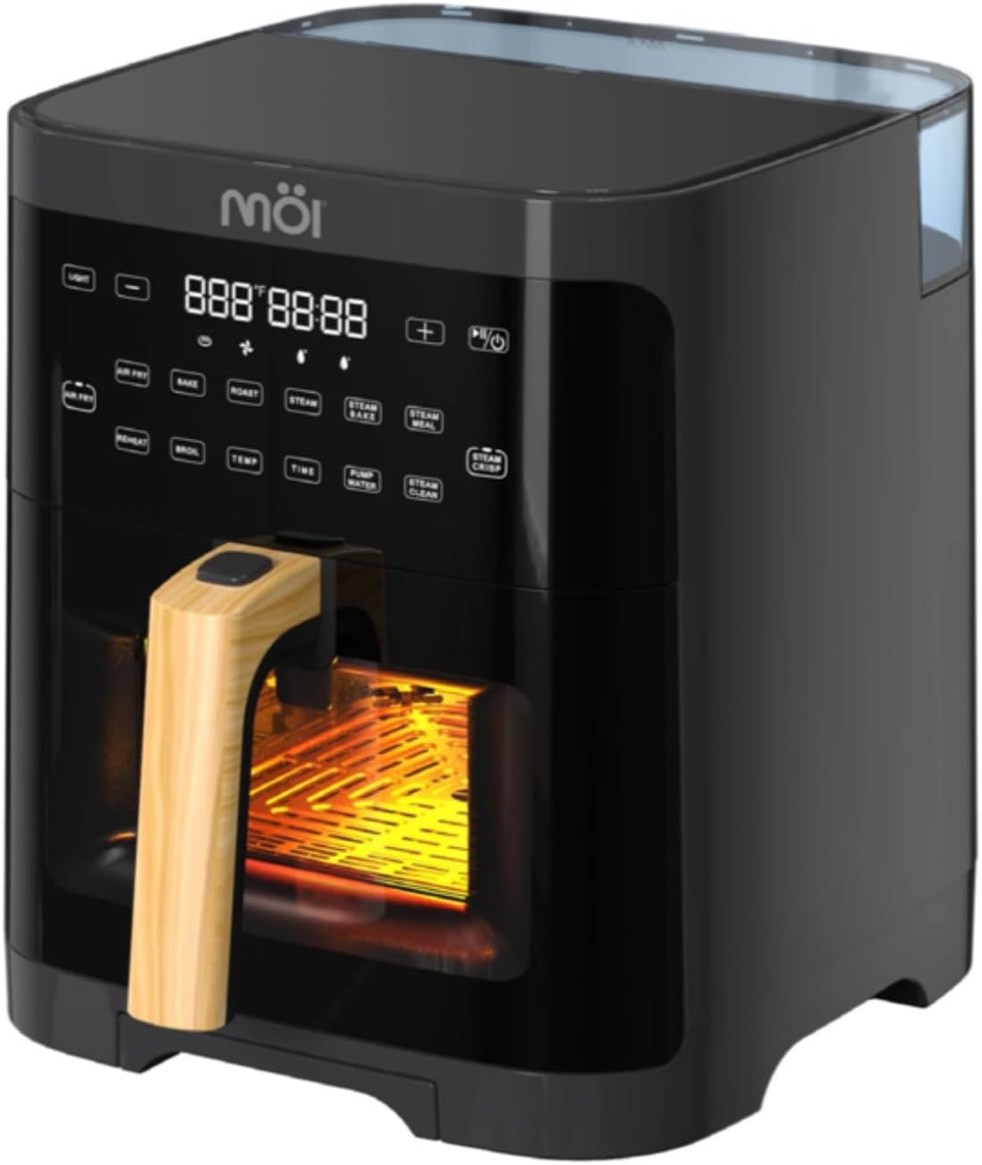 MOI Stainless Steel Air Fryer - Oil-Free Frying