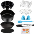 Air Fryer Accessories 9PCS Set for 3.7QT - 5.8QT - Versatile Cooking