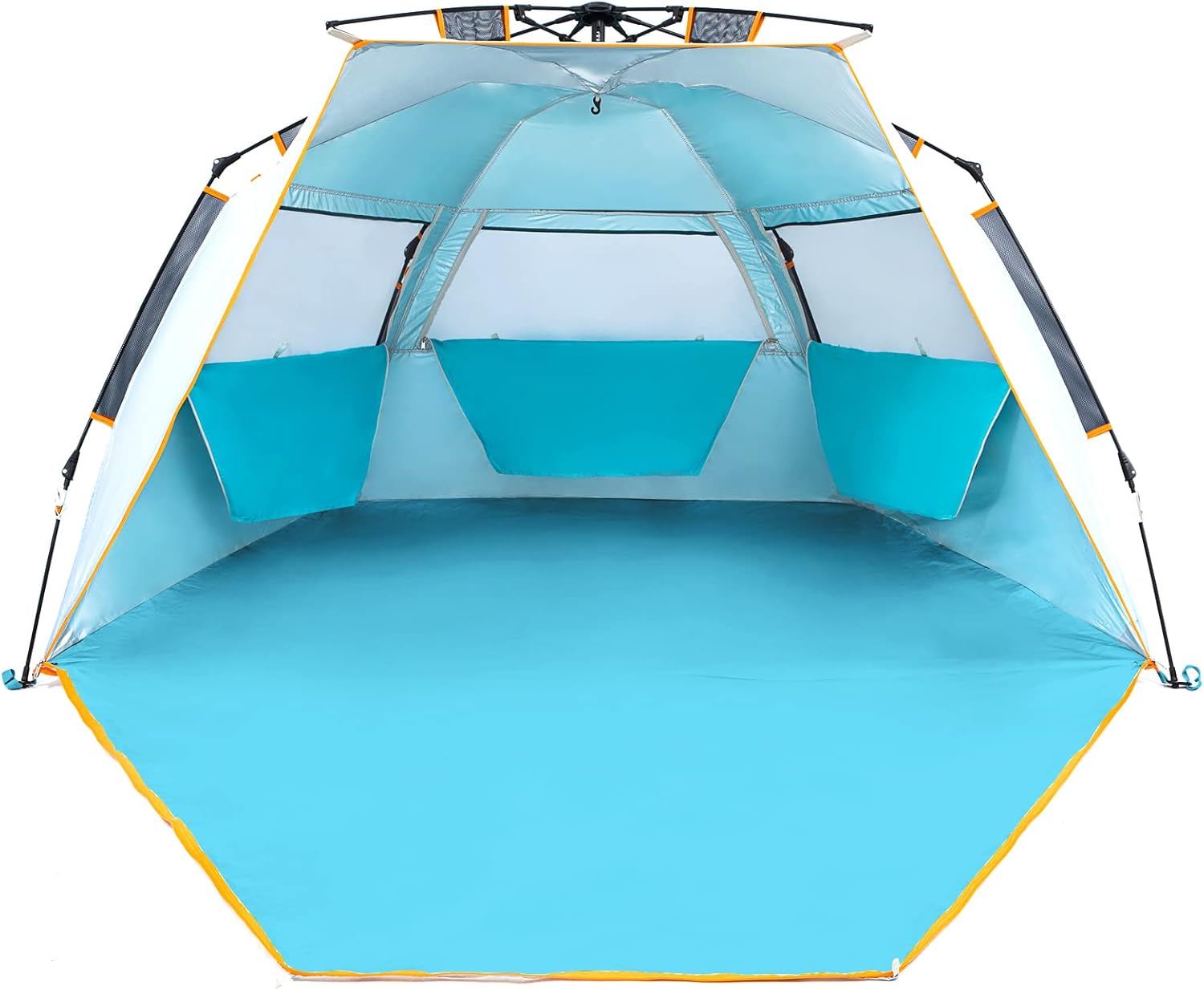 WolfWise Easy Up Beach Tent - UPF 50+ Sun Protection