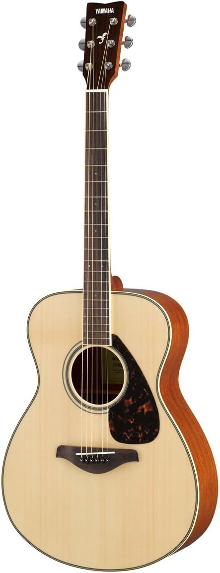 Yamaha FS820 Small Body Acoustic Guitar with Solid Top Design