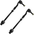 TRQ Front Tie Rod Set Compatible with 2004-2010 BMW Models - Direct