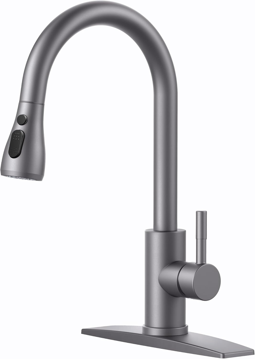FORIOUS Kitchen Faucet with Pull Down Sprayer for Modern Homes