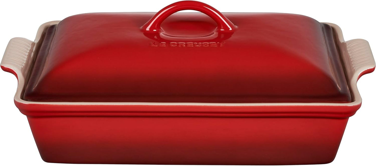 Le Creuset Stoneware Heritage Casserole for Perfect Cooking