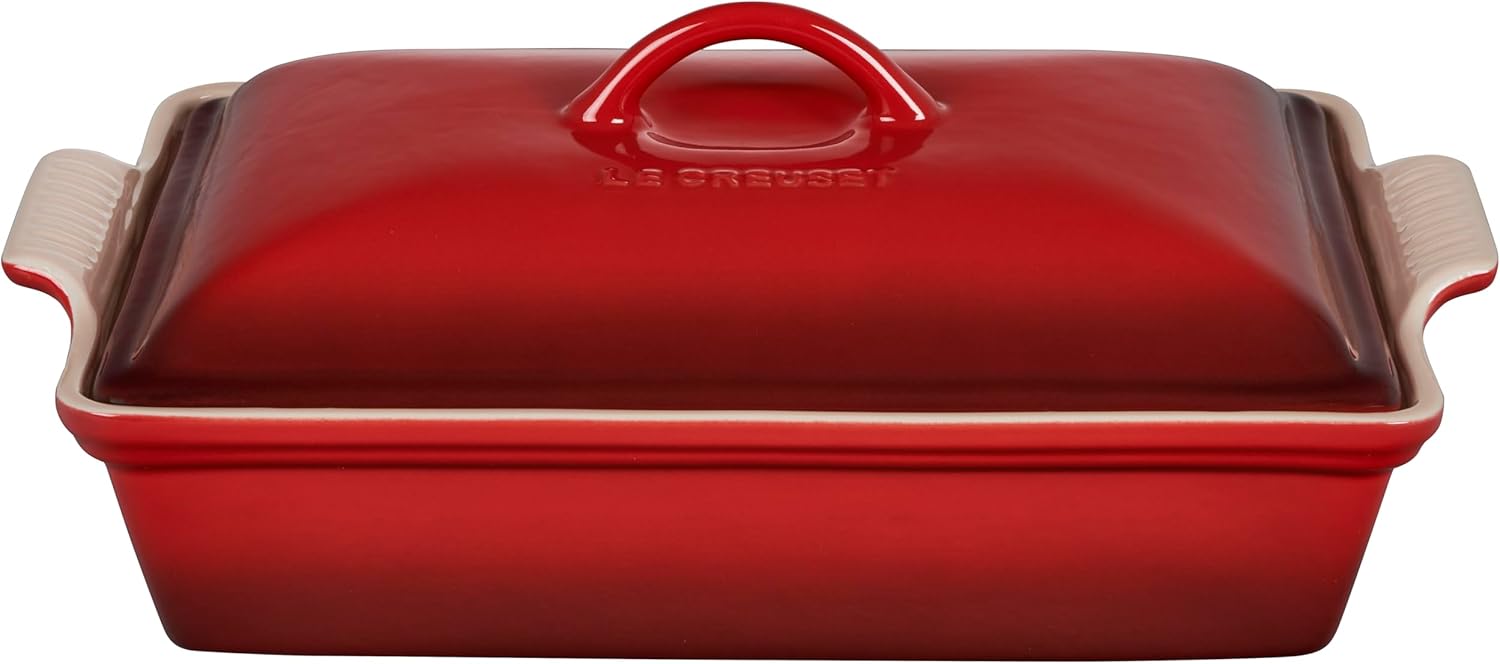 Le Creuset Stoneware Heritage Casserole for Perfect Cooking