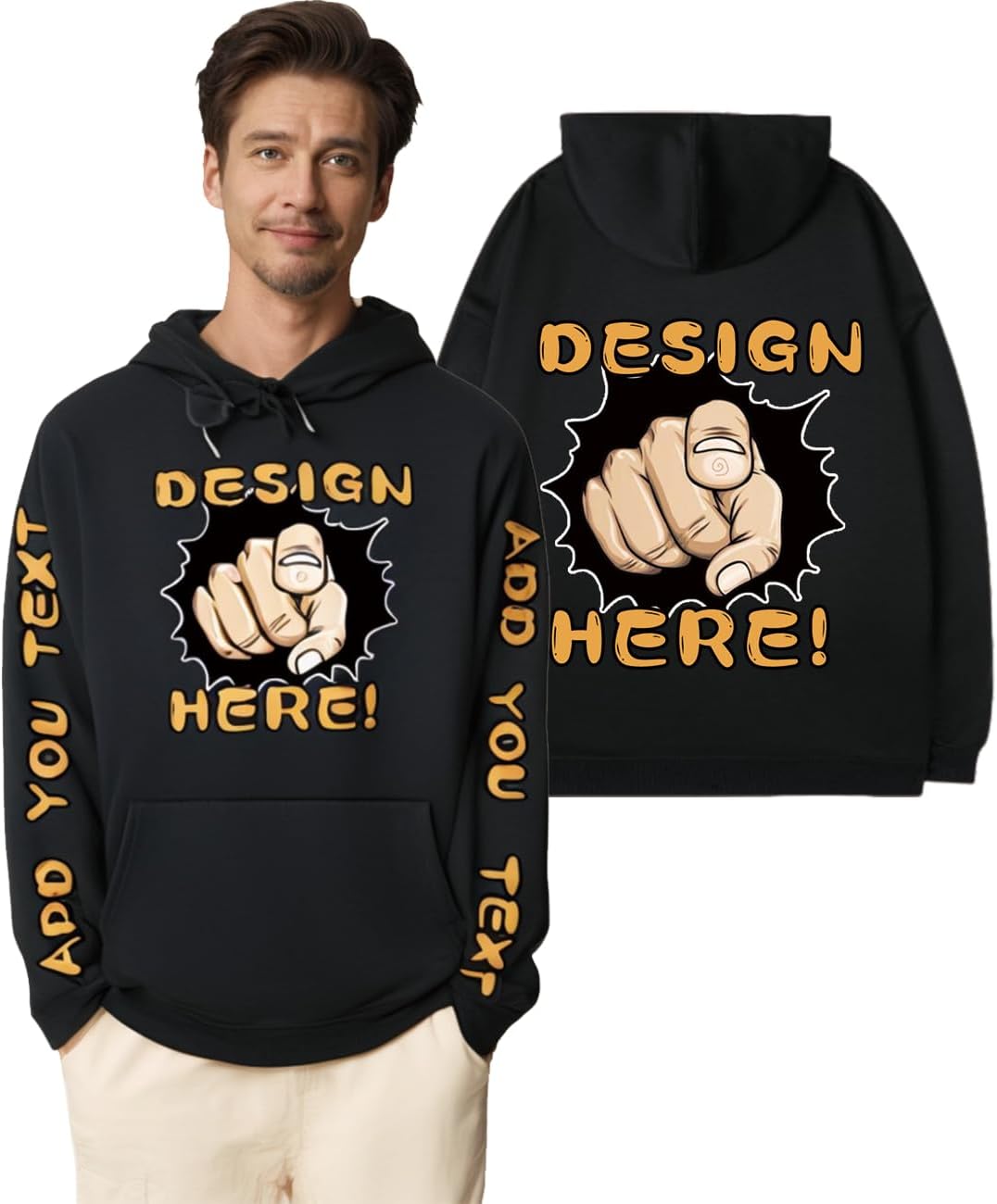 Personalized Photo Hoodie - Make It Yours!