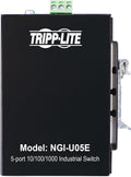 Industrial Gigabit Ethernet Switch 5-Port Unmanaged - Rugged DIN Mount