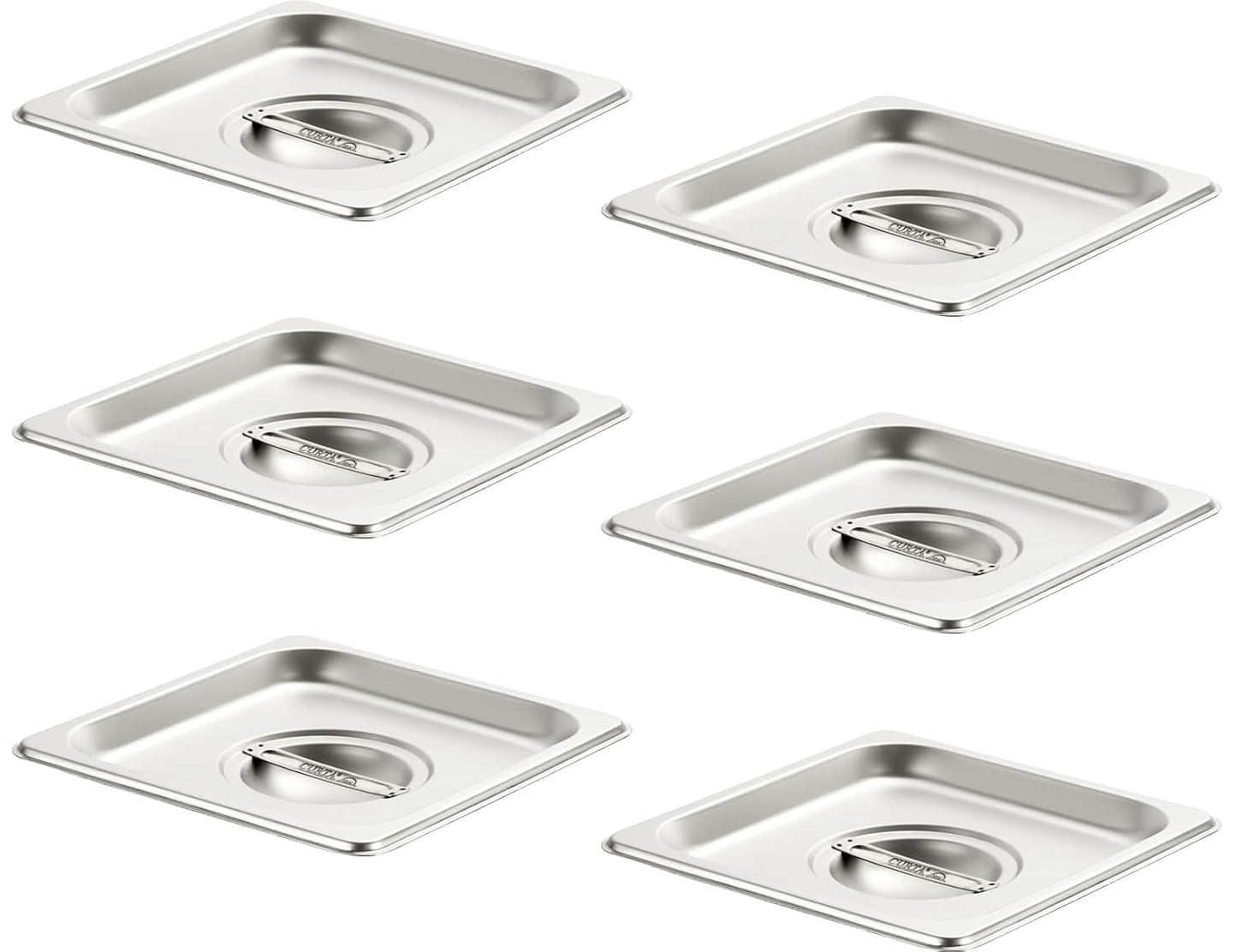 CURTA 6-Pack 1/6 Size Steam Table Pan Lid with Handle Review