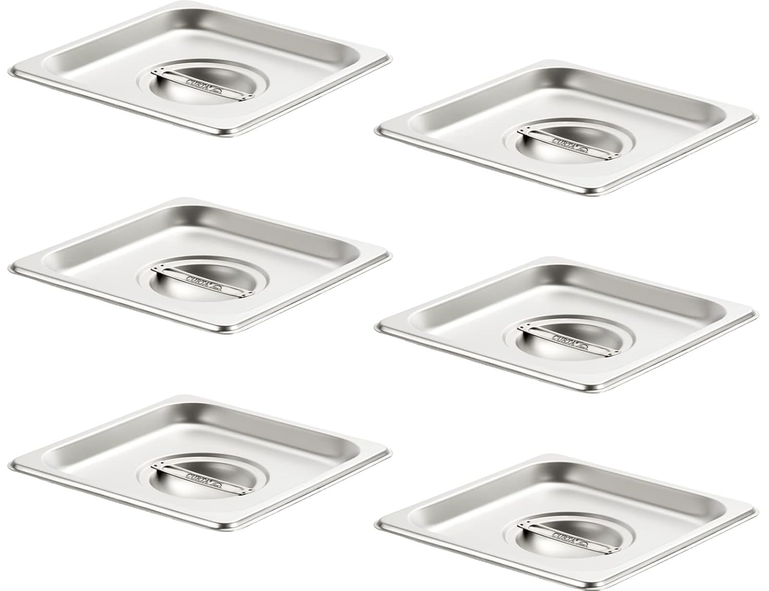 CURTA 6-Pack 1/6 Size Steam Table Pan Lid with Handle Review