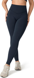 Hugcurve No Front Seam Full Length High Waisted Leggings for Women