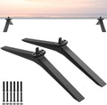 Sturdy LG TV Stand with Screws, Black  Dinghosen