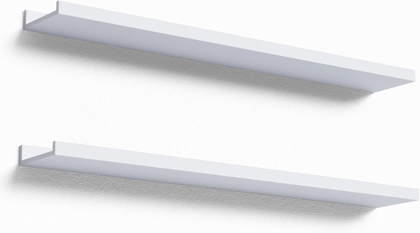 36 Inches Long Floating Shelves for Modern Wall Decor