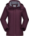 Women Ski Jacket Winter Snow Coat - Warm Waterproof Fleece