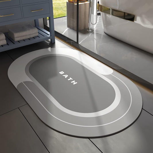 MontVoo Non Slip Bath Mat - Quick Dry and Stain Resistant Rug
