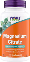 Magnesium Citrate Capsules - Enzyme & Nervous System Support