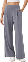 Modal Soft Wide Leg Pants for Women High Waist - Relaxed Everyday Fit