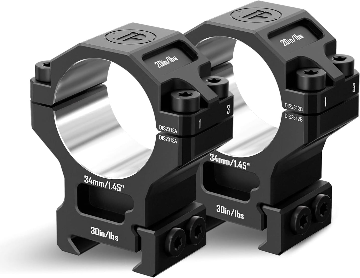 7075 Series Aluminum Scope Rings for Precision Mounting