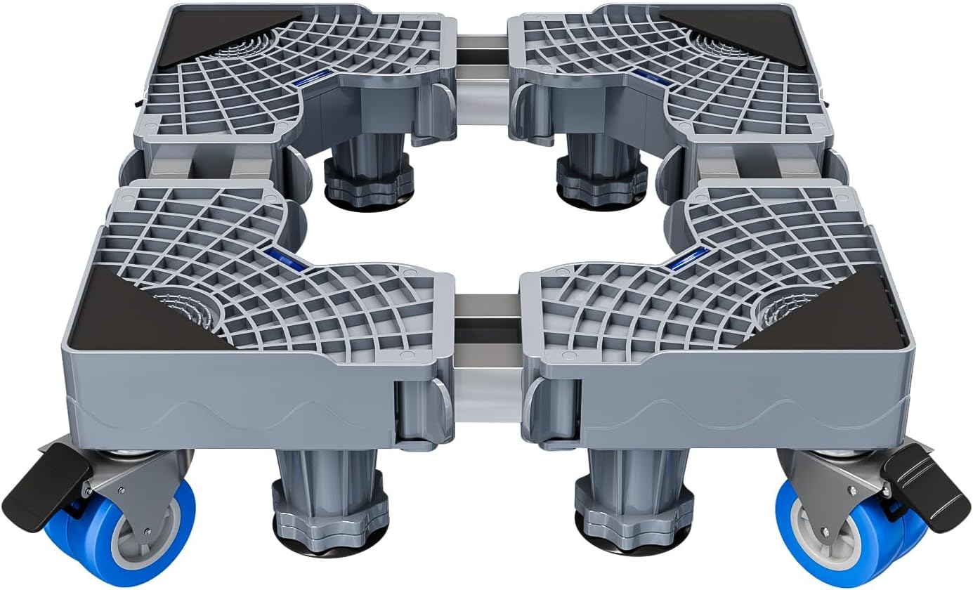 Adjustable Heavy Duty Mobile Base for Appliances